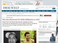 Bild zum Artikel: So geht vegan & sexy: Für eine Bratwurst ist Attila Hildmann zu eitel