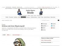 Bild zum Artikel: Es nervt: Schluss mit dem Hipsterspuk!