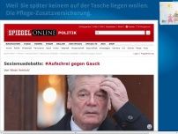 Bild zum Artikel: Sexismusdebatte: #Aufschrei gegen Gauck