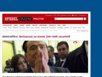 Bild zum Artikel: Italien: Berlusconi zu einem Jahr Haft verurteilt