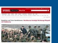 Bild zum Artikel: Reaktion auf Uno-Sanktionen: Nordkorea kündigt Nichtangriffspakt mit Südkorea