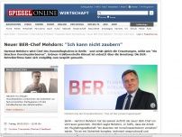 Bild zum Artikel: Neuer BER-Chef Mehdorn: 'Ich kann nicht zaubern'