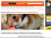 Bild zum Artikel: Brite im Suff: Student brät Hamster seiner Mitbewohnerin