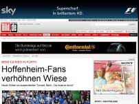 Bild zum Artikel: Fürth 0:3 Hoffenheim - Hoffenheim-Fans verhöhnen Wiese