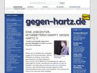 Bild zum Artikel: Eine Jobcenter-Mitarbeiterin kämpft gegen Hartz IV