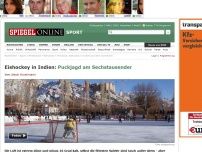 Bild zum Artikel: Eishockey in Indien: Puckjagd am Sechstausender