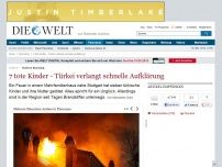 Bild zum Artikel: Brand in Backnang: 7 tote Kinder - Türkei verlangt schnelle Aufklärung