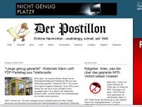 Bild zum Artikel: ''Lange genug gewartet'': Wütender Mann wirft FDP-Parteitag aus Telefonzelle