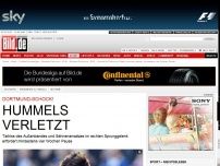 Bild zum Artikel: Dortmund-Schock! - HUMMELS VERLETZT