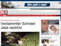 Bild zum Artikel: Der Winter ist zurück - Schneewalze begräbt halb Deutschland