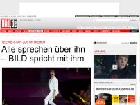 Bild zum Artikel: Teenie-Star - Justin Bieber spricht in BILD