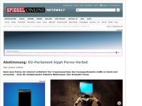 Bild zum Artikel: Abstimmung: EU-Parlament kippt Porno-Verbot