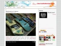 Bild zum Artikel: Skateboards zu E-Gitarren