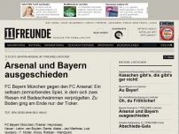 Bild zum Artikel: Bayern-Arsenal im 11FREUNDE-Liveticker
