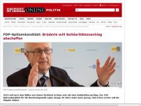 Bild zum Artikel: FDP-Spitzenkandidat: Brüderle will Solidaritätszuschlag abschaffen
