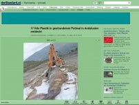 Bild zum Artikel: Verschmutzung der Meere - 17 Kilo Plastik in gestrandetem Pottwal in Andalusien entdeckt