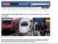 Bild zum Artikel: Umstrittenes Geschäftsmodell: Bahn will Reisedaten ihrer Kunden verkaufen