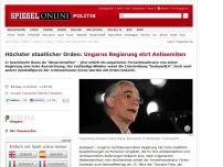 Bild zum Artikel: Höchster staatlicher Orden: Ungarns Regierung ehrt Antisemiten