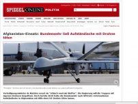 Bild zum Artikel: Afghanistan-Einsatz: Bundeswehr ließ Aufständische mit Drohne töten
