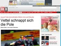 Bild zum Artikel: Australien GP - Vettel schnappt sich die Pole