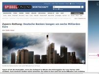 Bild zum Artikel: Zypern-Rettung: Deutsche Banken bangen um sechs Milliarden Euro