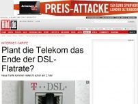 Bild zum Artikel: Internet-Tarife - Plant die Telekom das Ende der DSL-Flatrate?