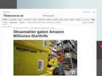 Bild zum Artikel: Förderung durch Bund und Länder: Steuerzahler gaben Amazon Millionen-Starthilfe