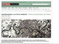 Bild zum Artikel: Satellitenbilder von Chris Hadfield: 'Liebes Deutschland, die Fotos sind für Sie'