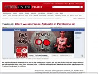 Bild zum Artikel: Tunesien: Eltern weisen Femen-Aktivistin in Psychiatrie ein