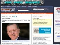 Bild zum Artikel: Erdogan: Homosexualität widerspricht 'Kultur des Islam'