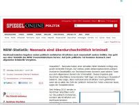 Bild zum Artikel: NRW-Statistik: Neonazis sind überdurchschnittlich kriminell