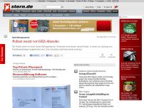 Bild zum Artikel: Neue Betrugsmasche: Polizei warnt vor GEZ-Abzocke