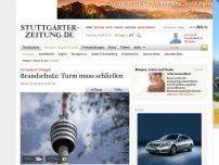 Bild zum Artikel: Fernsehturm Stuttgart: Brandschutz: Turm muss schließen