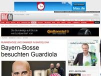 Bild zum Artikel: In Barcelona - Bayern-Bosse besuchten Guardiola