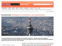 Bild zum Artikel: Brandschutz: Stuttgarter Fernsehturm wird geschlossen