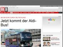 Bild zum Artikel: Ab 9,90 Euro durch Deutschland - Jetzt kommt der Aldi-Bus!