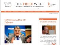 Bild zum Artikel: CDU fürchtet AfD im EU-Parlament