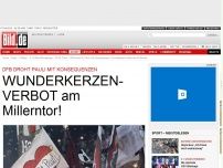 Bild zum Artikel: DFB droht Pauli - WUNDERKERZEN- VERBOT am Millerntor!