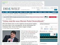 Bild zum Artikel: SPD-Chef Gabriel: 'Grüne sind die neue liberale Partei Deutschlands'