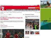 Bild zum Artikel: 9:2! Bayern in Gala-Form sorgen für HSV-Debakel
