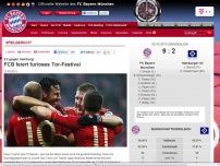 Bild zum Artikel: FCB feiert furioses Tor-Festival