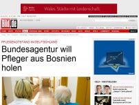 Bild zum Artikel: Pflegenotstand! - Bundesagentur will Pfleger aus Bosnien holen