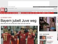 Bild zum Artikel: Champions-League - Bayern blitzt Juve im Viertelfinale mit 2:0 weg