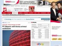 Bild zum Artikel: 3000 Plätze mehr  -  

FC Bayern will Arena erneut ausbauen