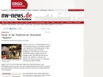 Bild zum Artikel: Paderborn: Feuer zerstört Paderborner Diskothek 'Sappho'
