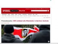 Bild zum Artikel: Finanzdesaster: NPD entlässt alle Mitarbeiter in Berliner Zentrale