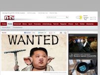 Bild zum Artikel: Nordkoreas Kim als Schwein verspottet: Hacker kapern Propagandanetz