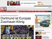 Bild zum Artikel: Die meisten Fans im Stadion - Dortmund ist Europas Zuschauer-König
