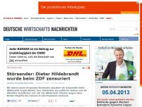 Bild zum Artikel: Störsender: Dieter Hildebrandt wurde beim ZDF zensuriert