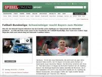 Bild zum Artikel: Fußball-Bundesliga: Schweinsteiger macht Bayern zum Meister